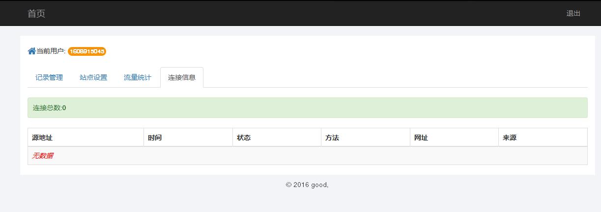 某IDC互聯(lián)網(wǎng)服務(wù)商管理系統(tǒng)--用戶域名記錄管理、站點(diǎn)設(shè)置、流量統(tǒng)計(jì)和連接信息